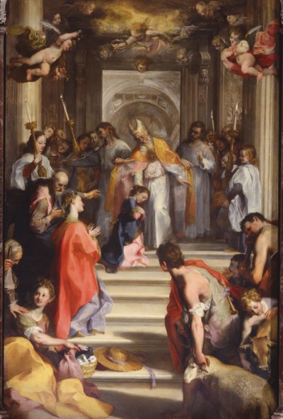 Darstellung im Tempel, 1593-94 von Federico Barocci